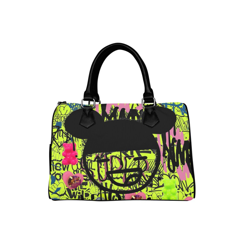 Vauje Neon  Graffiti Girl Handbag image 0