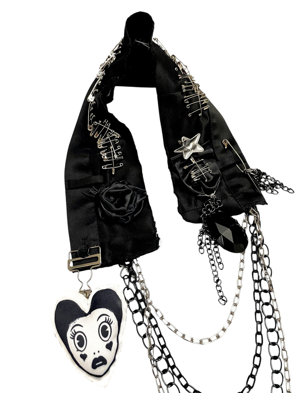 Upcycled Pants Necklace image 1