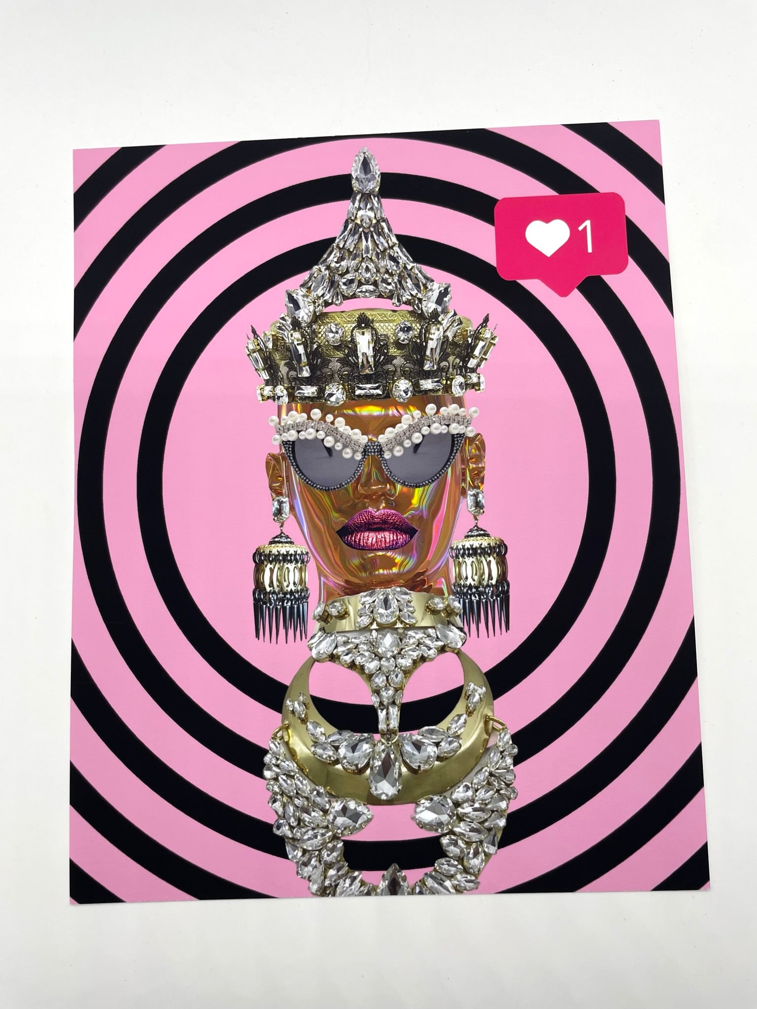 8x10 Art Print Bionic Hypnotic image 0
