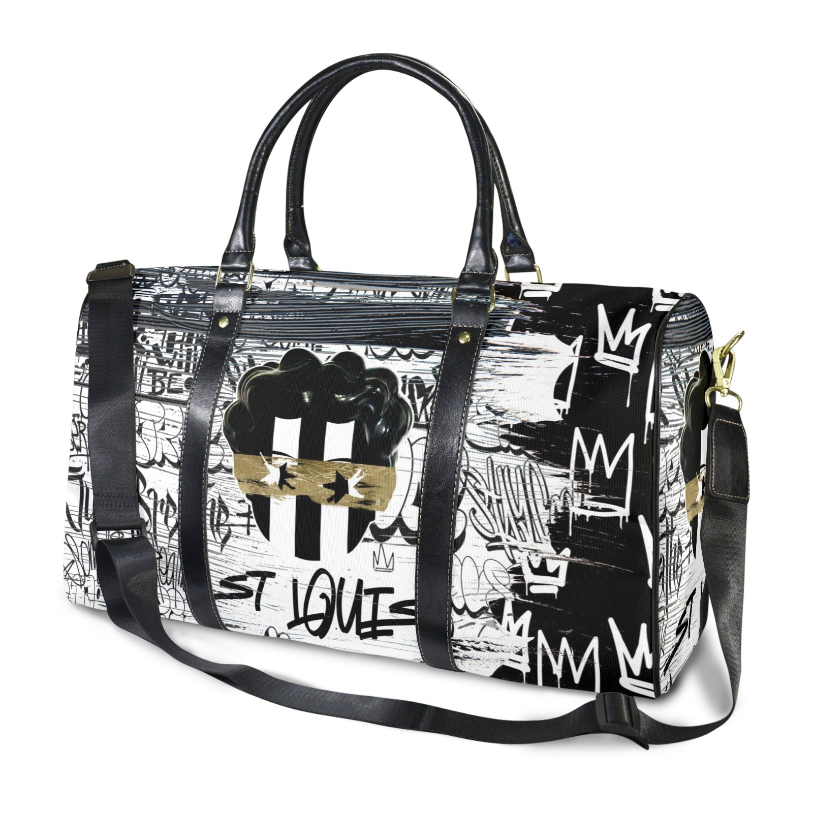St Louis Graffiti Duffle Travel Bag image 0