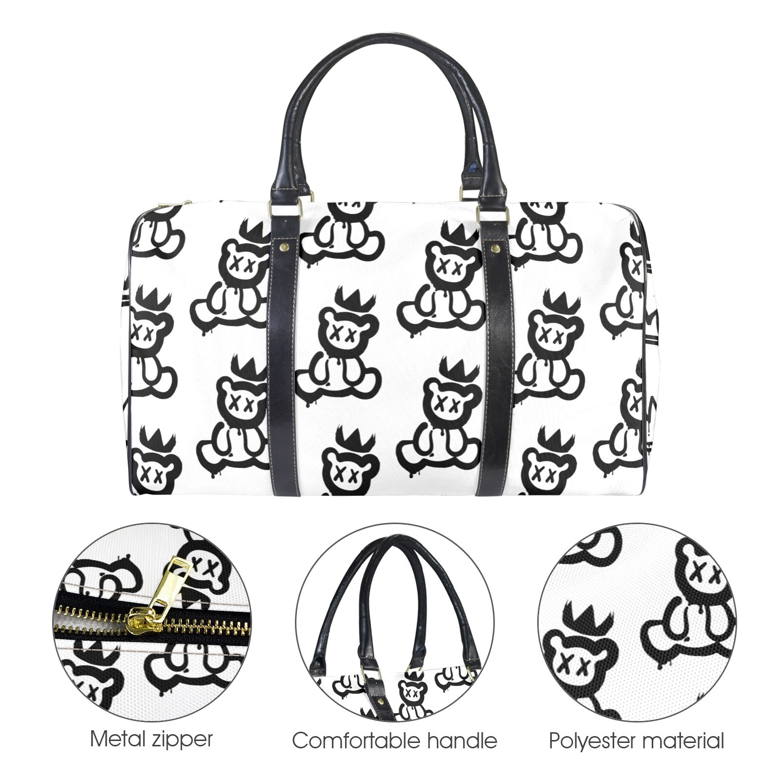 Crown Bear Duffle Travel Bag image 1