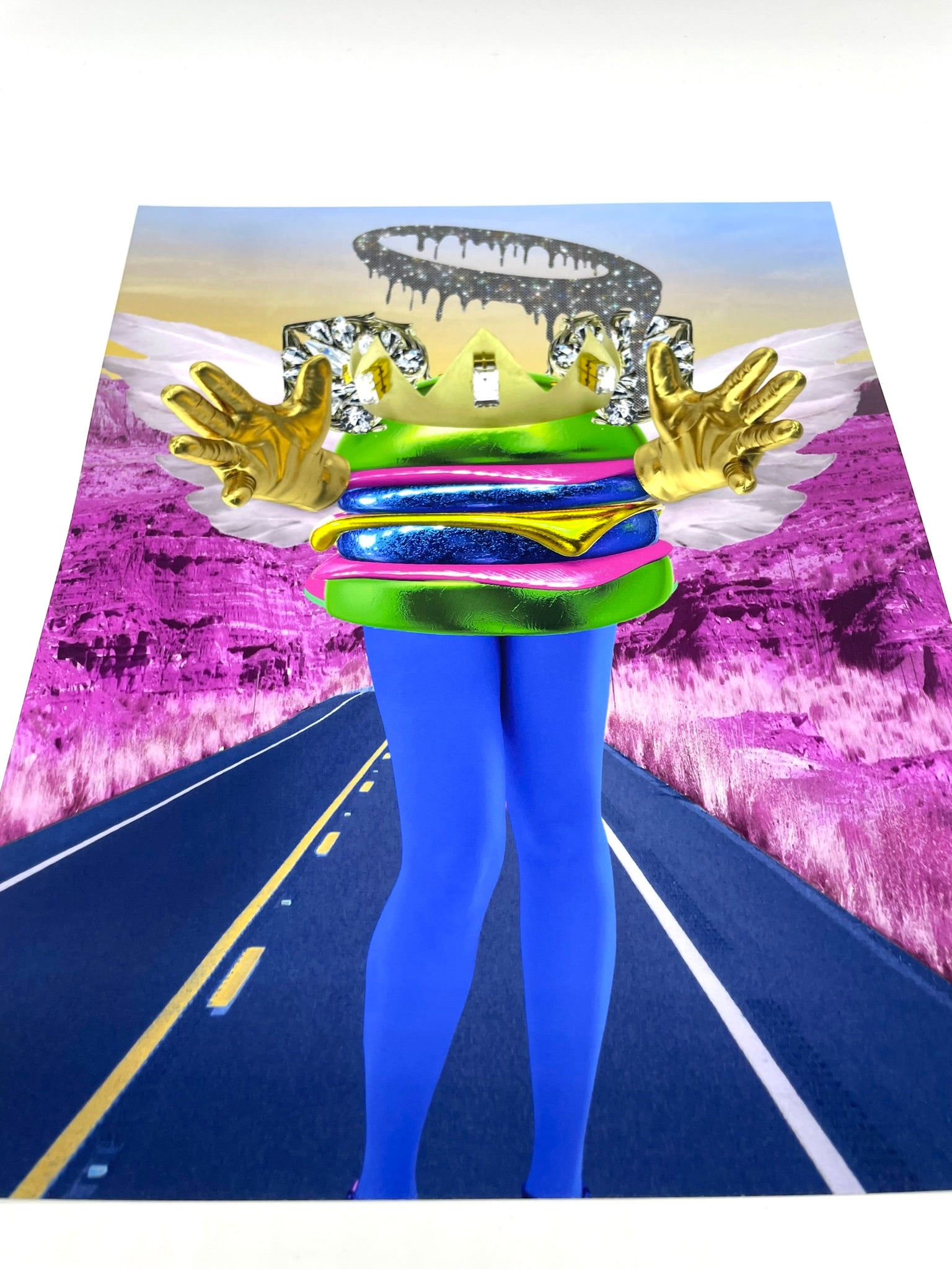 8x10 Art Print Created Lane image 1