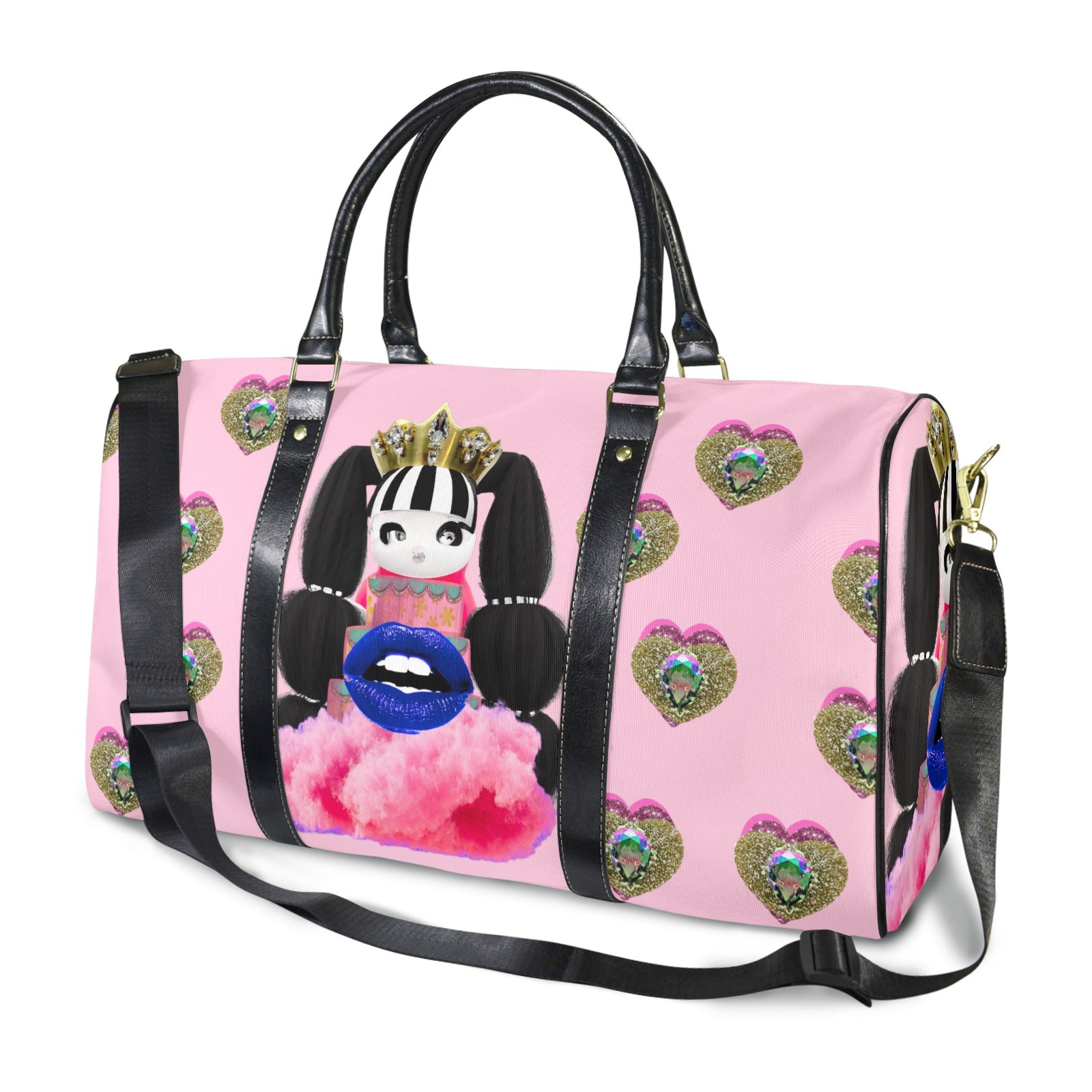 Floating on Cloud 9 Duffle Travel Bag image 0