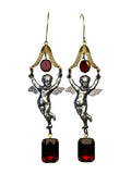 Mixed Metals Angel Earrings image 0