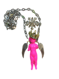 Neon Pink Crowned Angel image 0