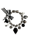 Back and White Charm Bracelet image 0