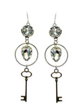 Key Hoop Earrings image 0