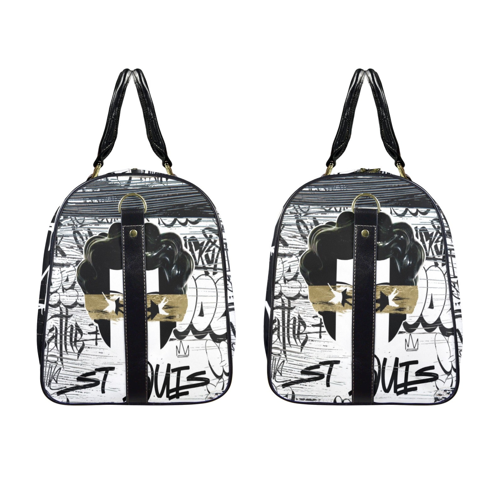 St Louis Graffiti Duffle Travel Bag image 1