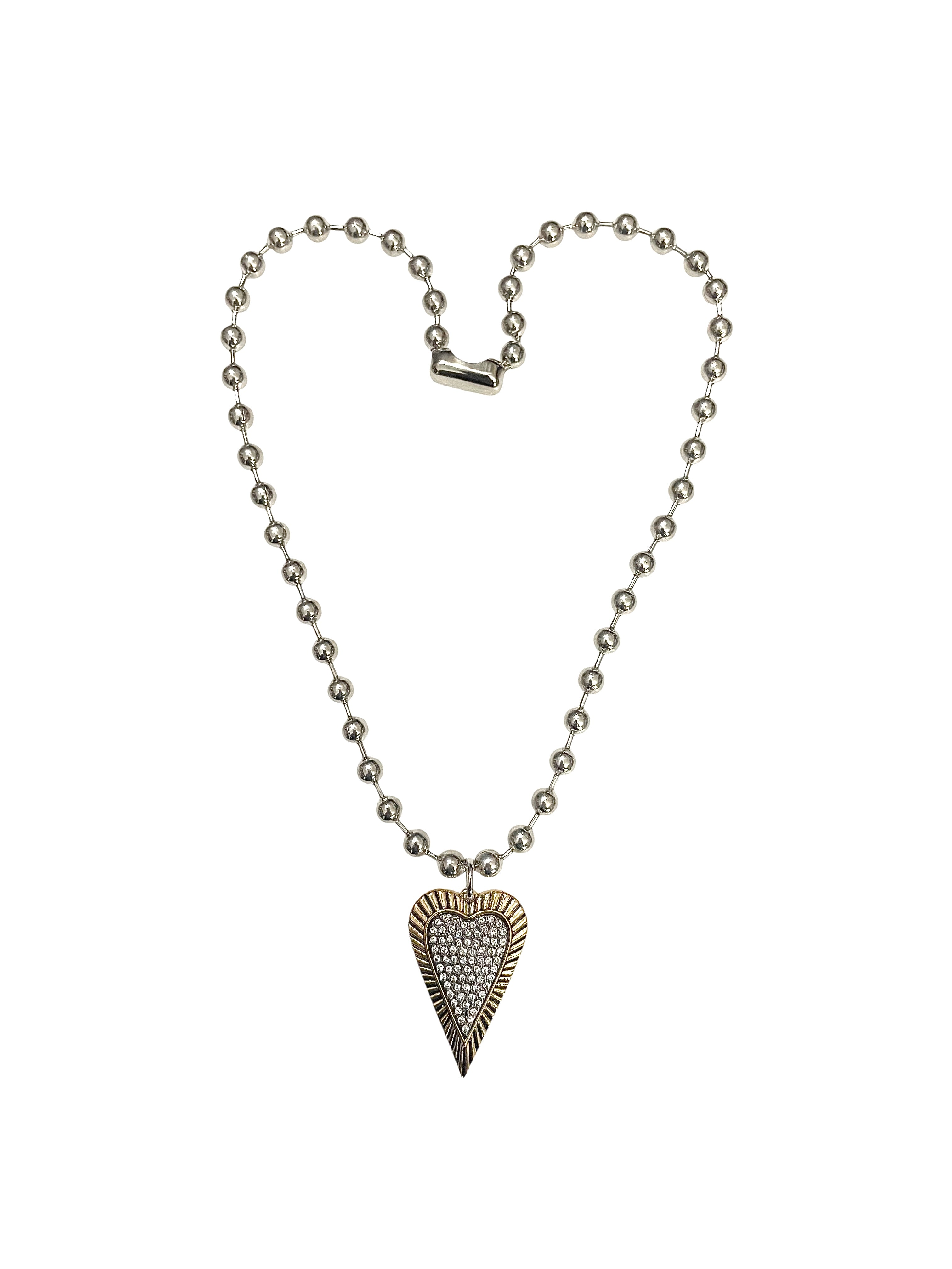 Sparkle Heart Necklace image 0