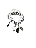 Black and White Drop Bracelet image 0