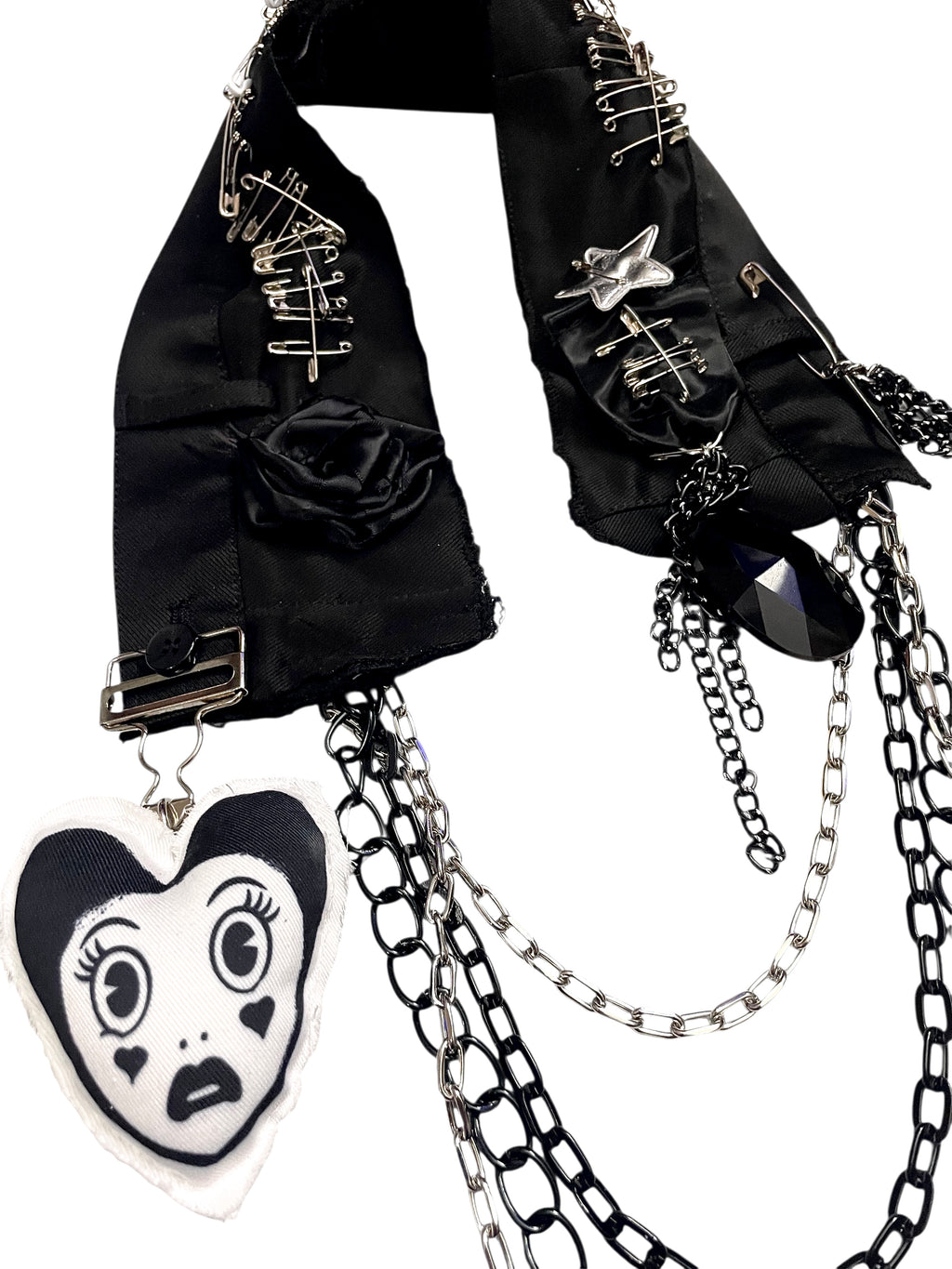 Upcycled Pants Necklace image 2
