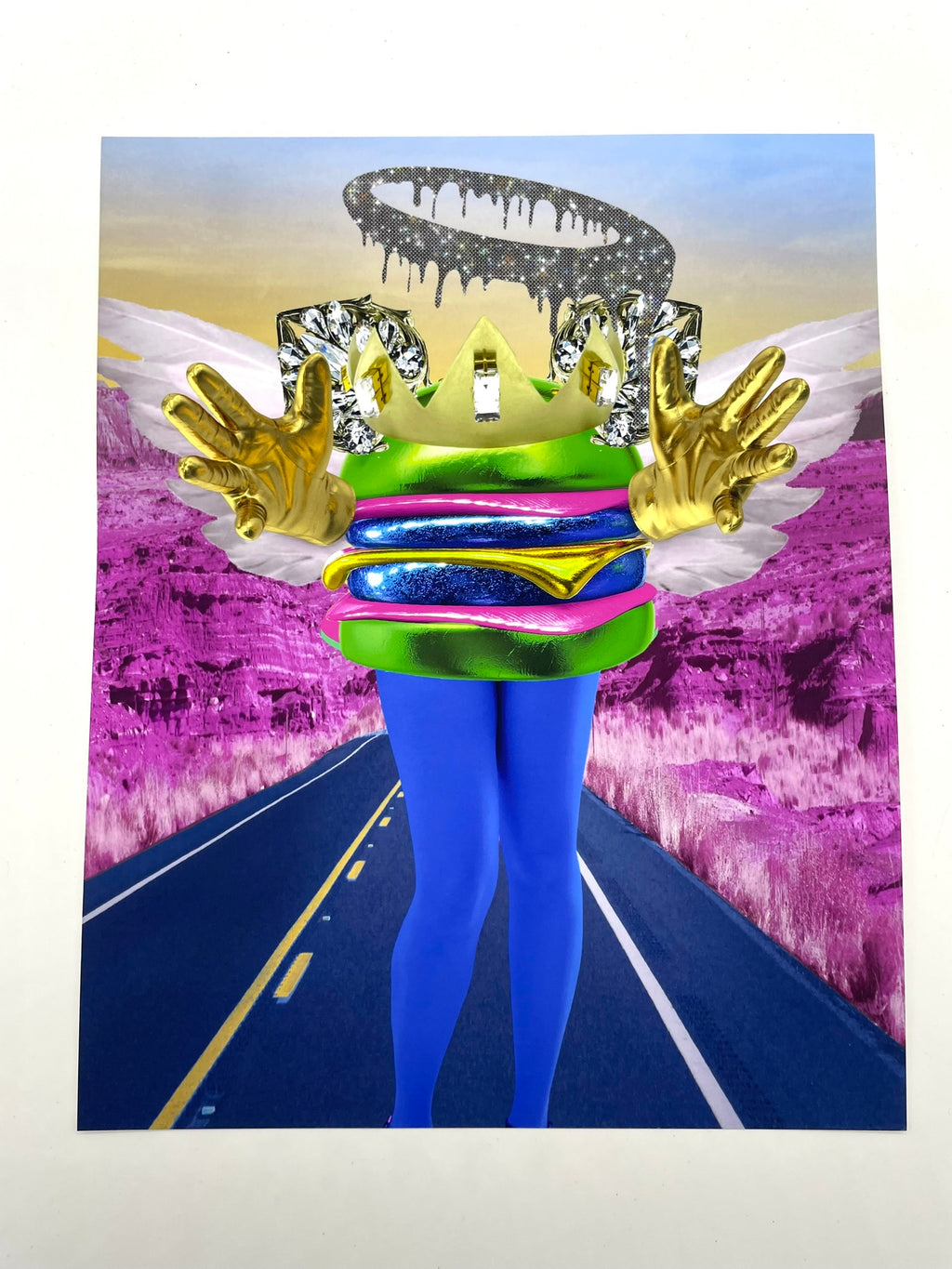 8x10 Art Print Created Lane image 0