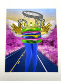 8x10 Art Print Created Lane image 0