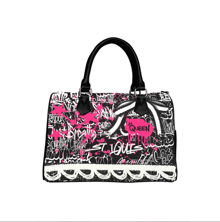 Vauje Reversible Graffiti St. Louis Handbag image 0