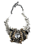 Real Safety Pin Necklace image 0