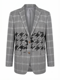 Houndstooth Rock Star Blazer