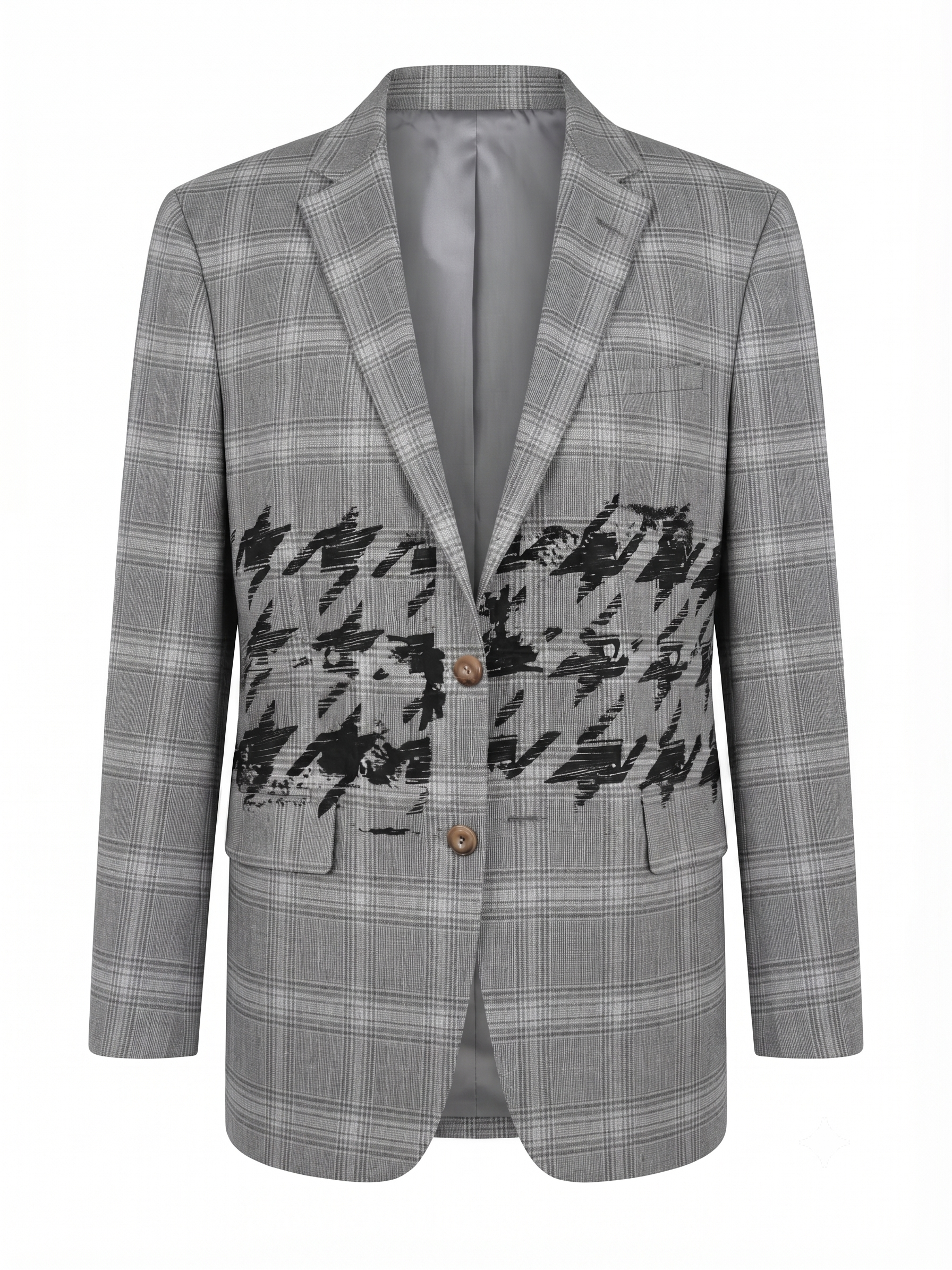 Houndstooth Rock Star Blazer