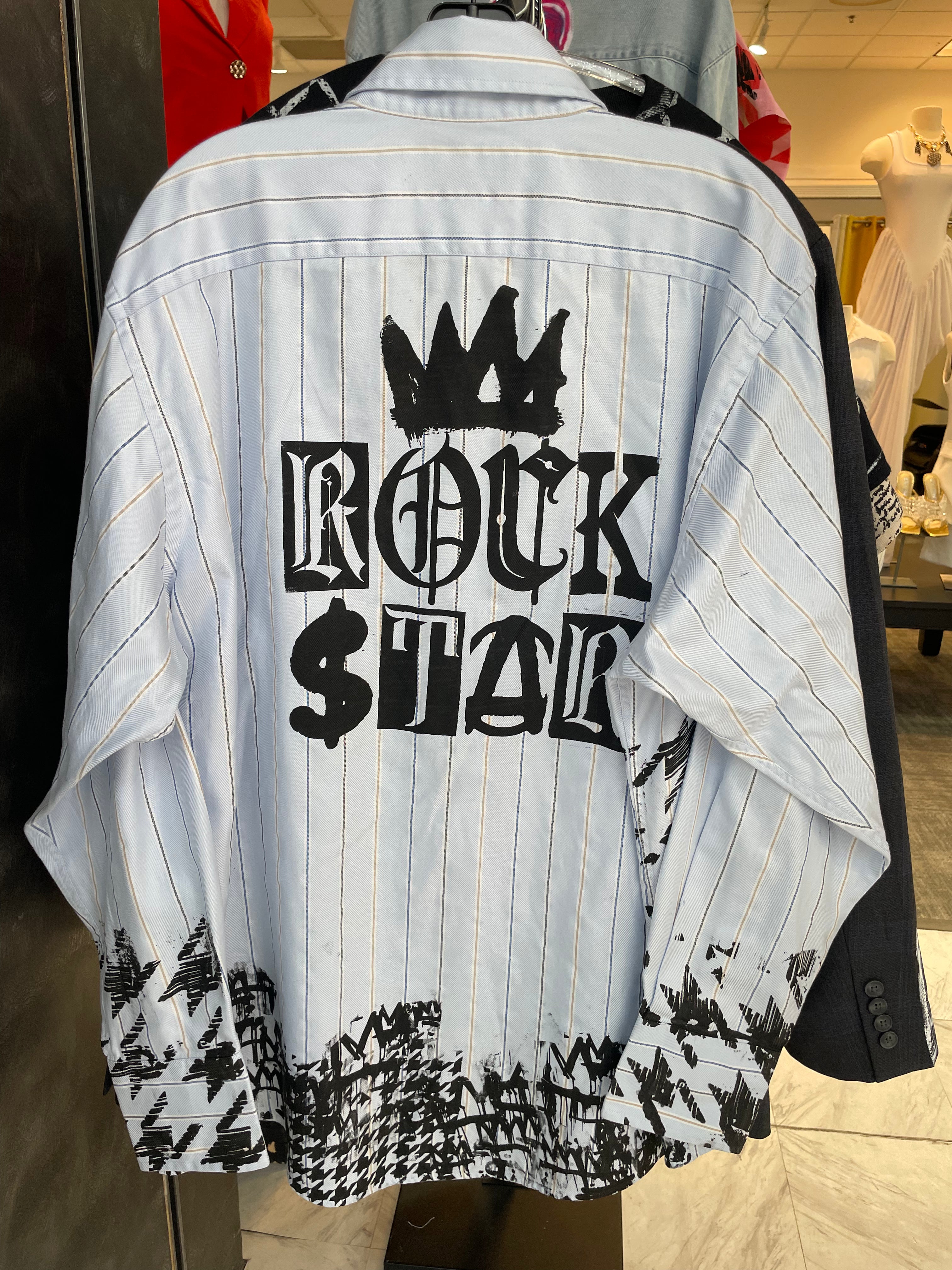 Rock Star Houndstooth Shirt