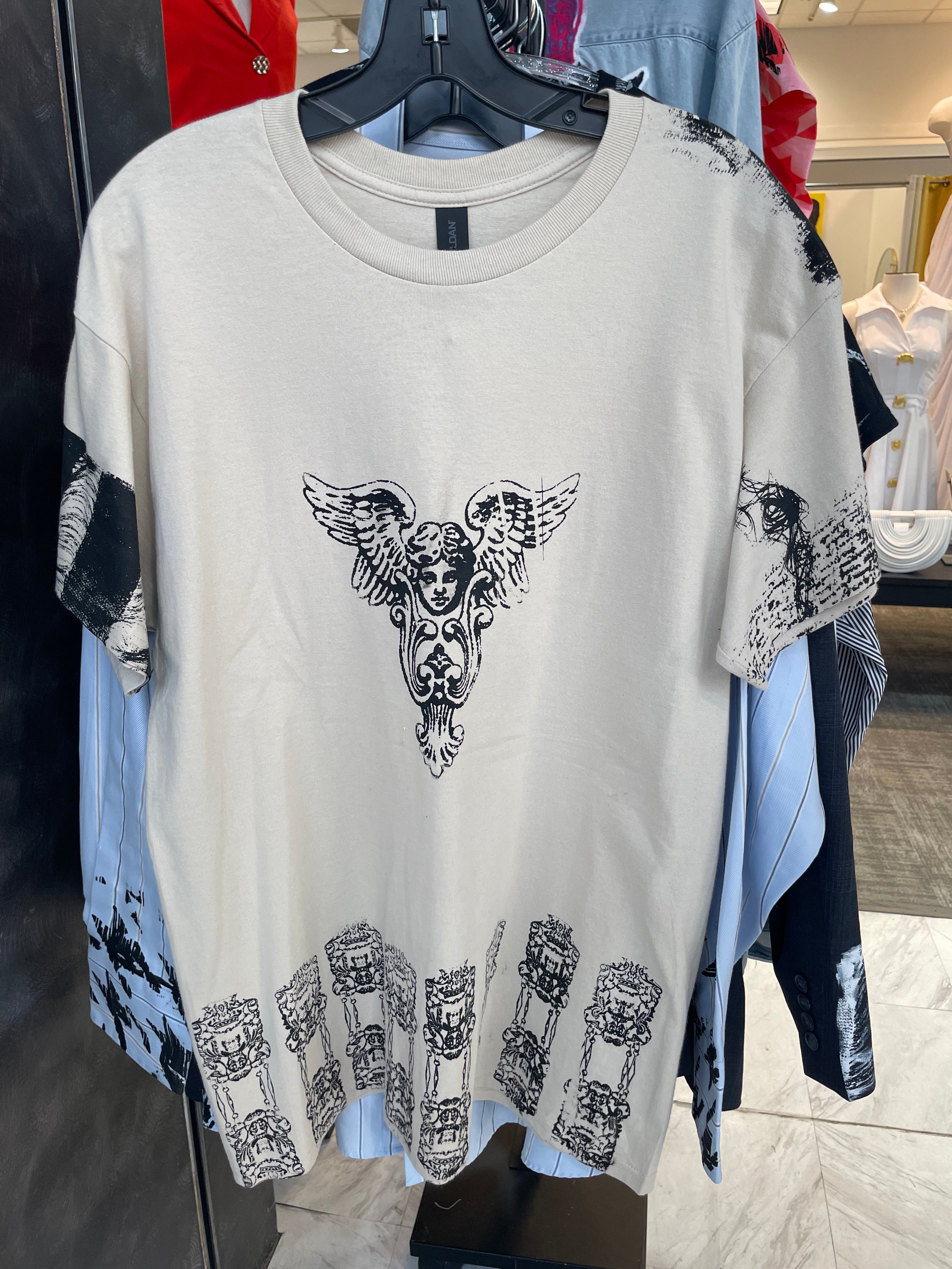 Shielded Angel T Shirt
