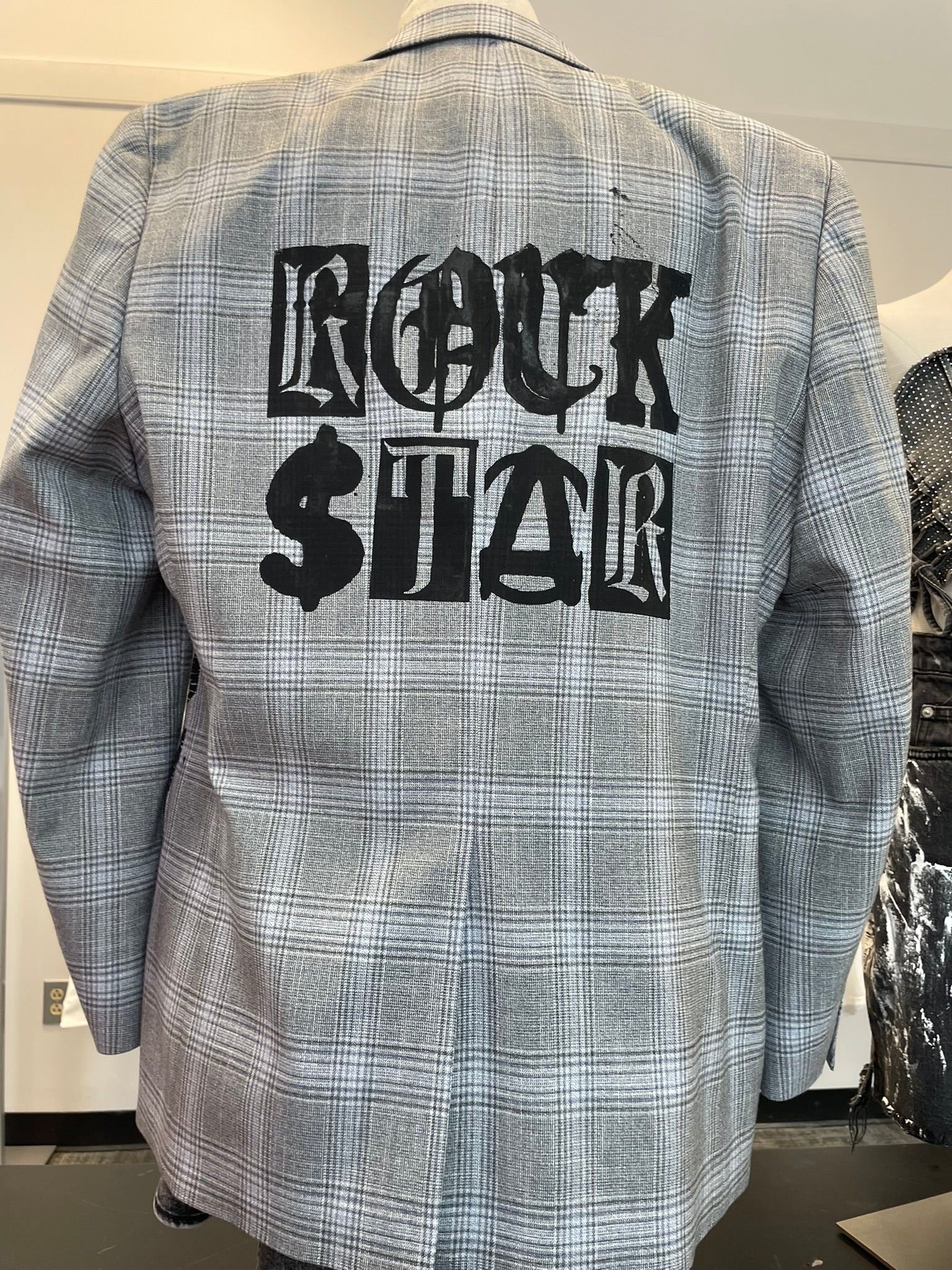 Houndstooth Rock Star Blazer