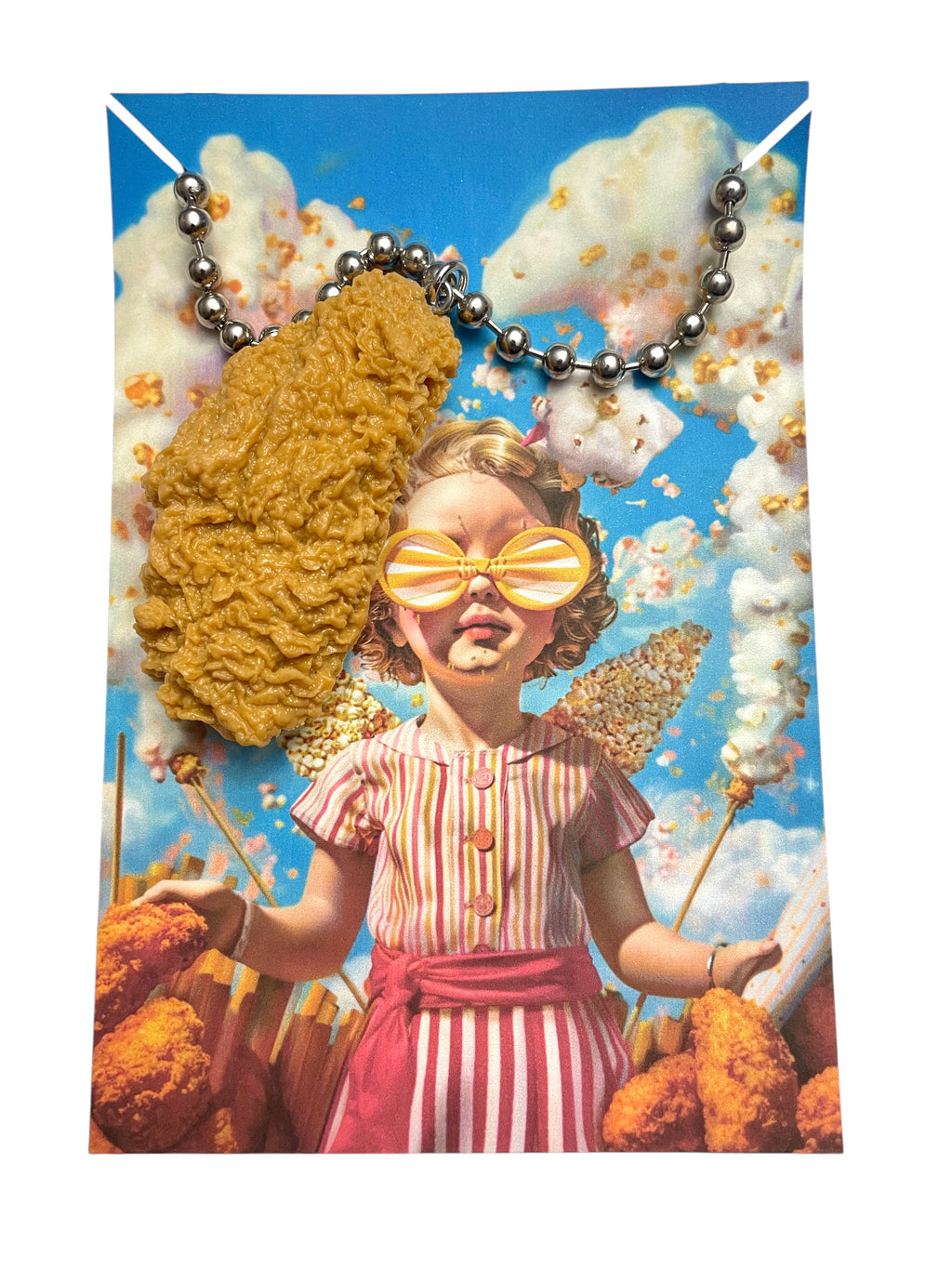 Fried Chicken Wing Necklace image 1