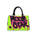Vauje Neon Rockstar Graffiti Handbag image 0