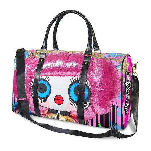 Balloon Doll Duffle Travel Bag image 0
