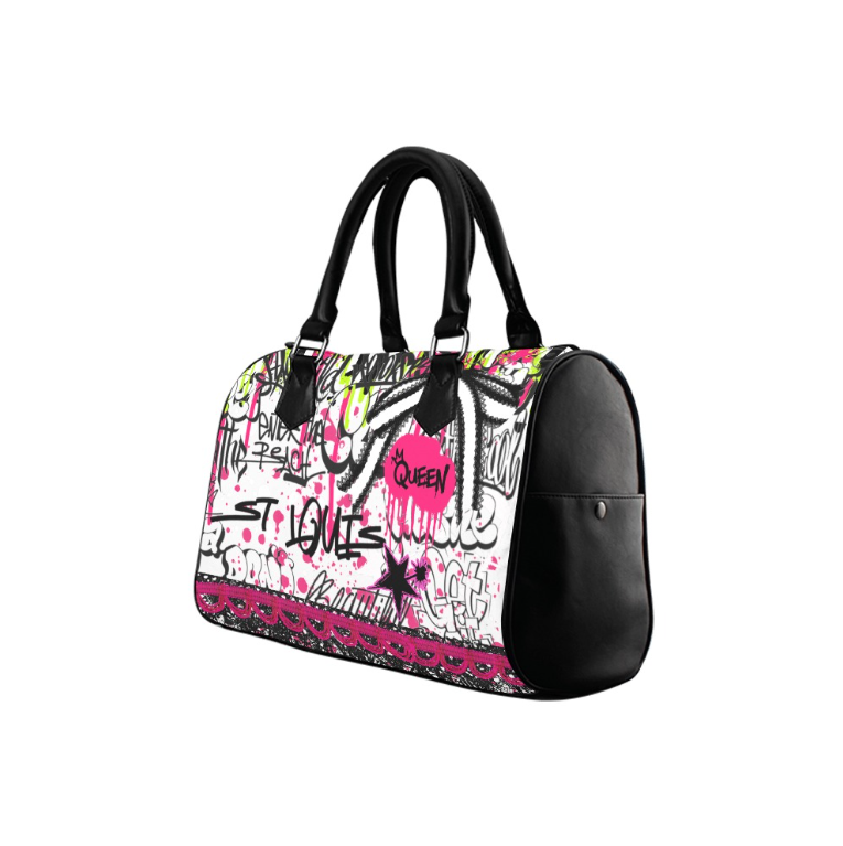 Vauje Reversible Graffiti St. Louis Handbag image 4