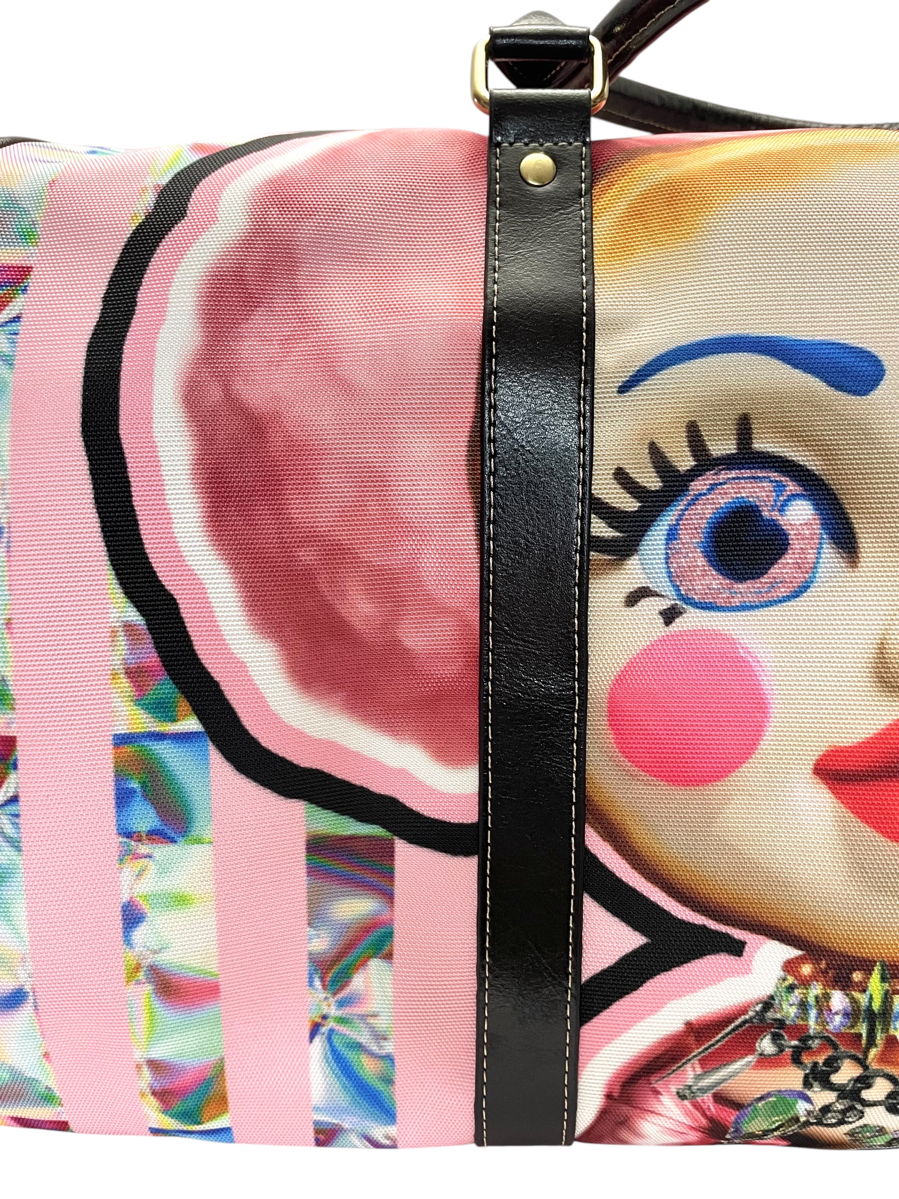 Pancake Poodle Duffle Bag NO Luggage Tags image 5