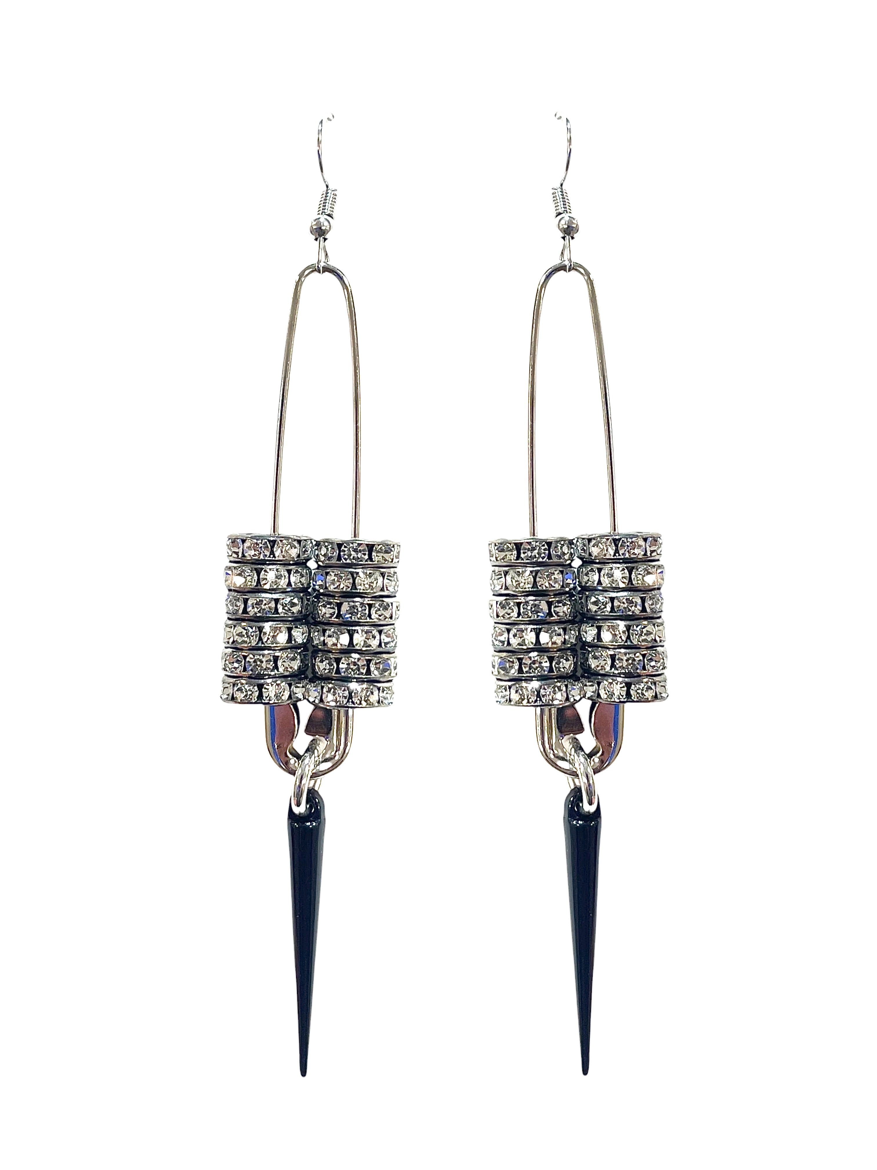 Safety Pin Earrings image 0