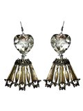 Crowned Hearts Earrings image 0