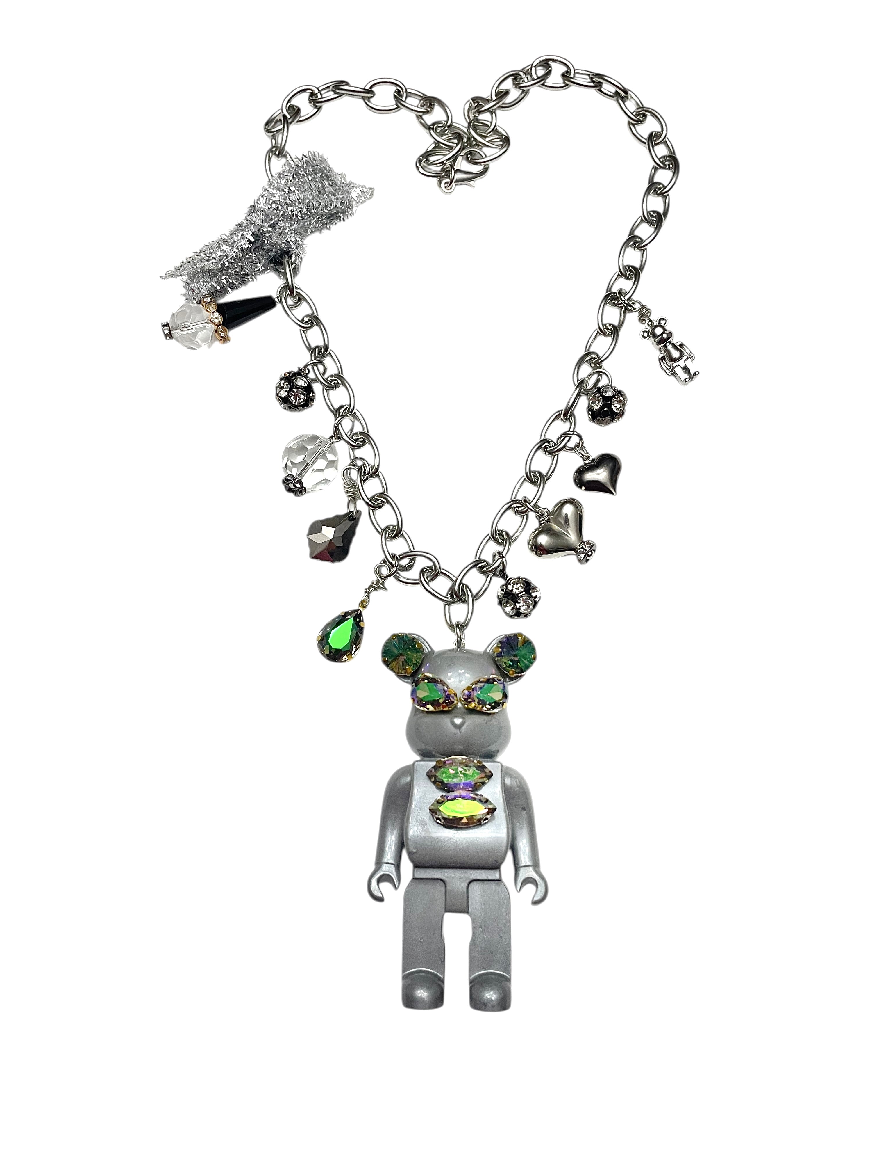 Grey Bear Necklace image 0