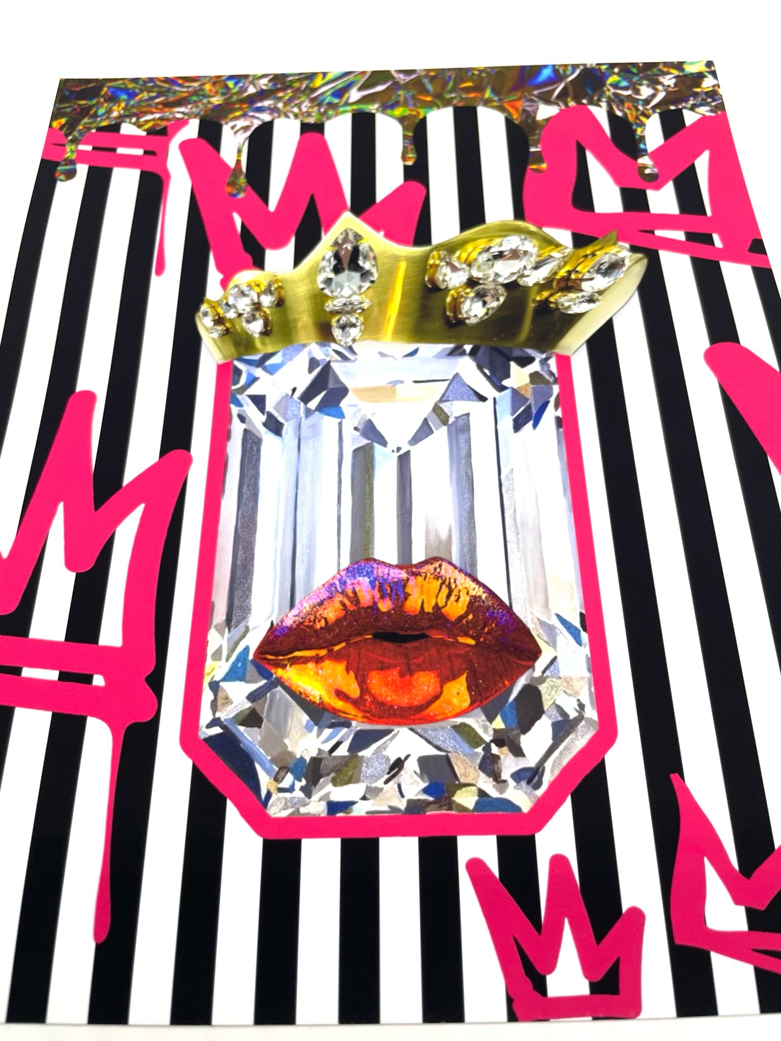 8x10 Art Print Diamond Queen image 1