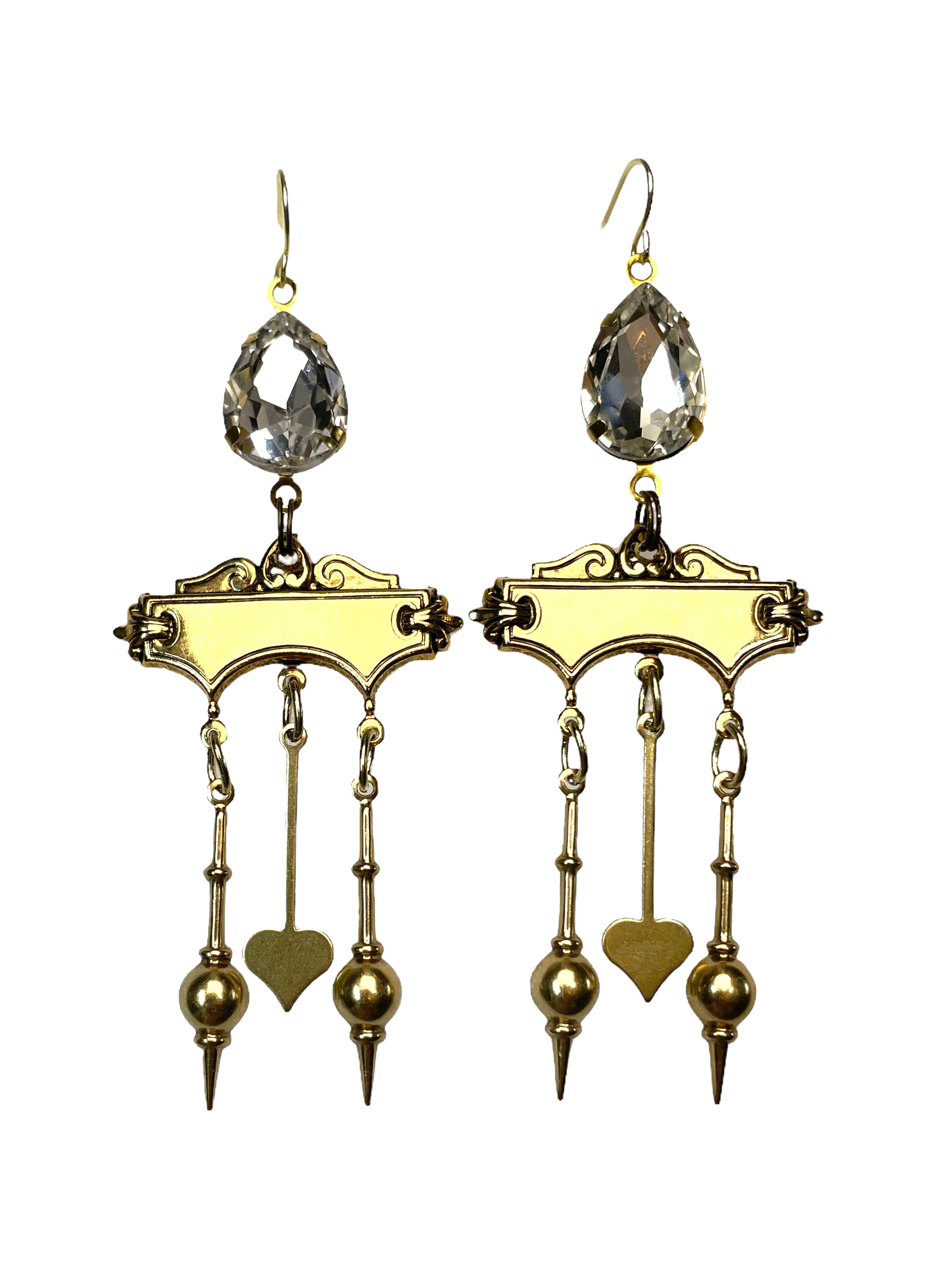 Vintage Styled Chandelier Earrings image 0
