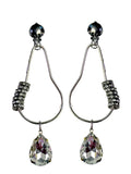 Pear Hoop Earrings